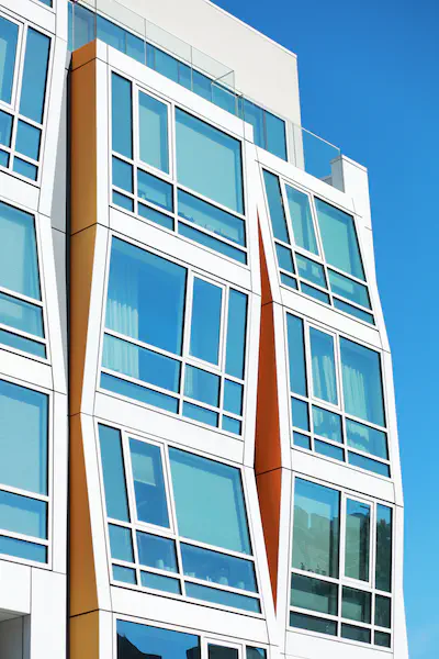 Buildings, houses and signs